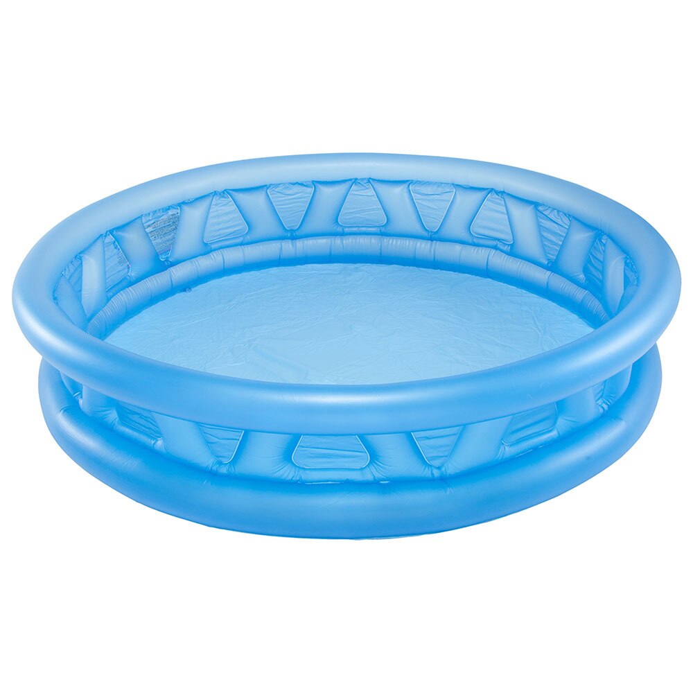 Piscina rotunda Soft Side albastra 188 x 46 cm 790 l